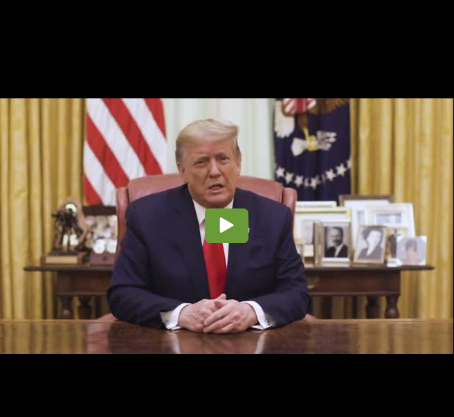 President Trump Oval Office 1-13-2021